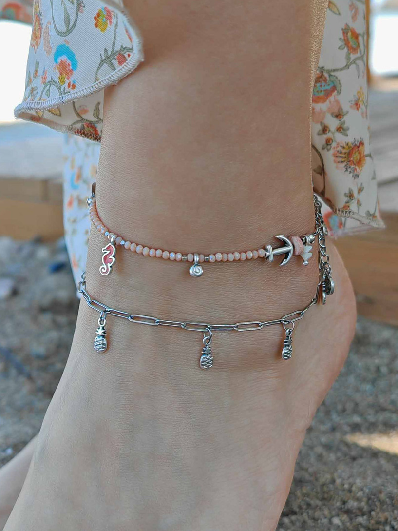 Orangeade anklet