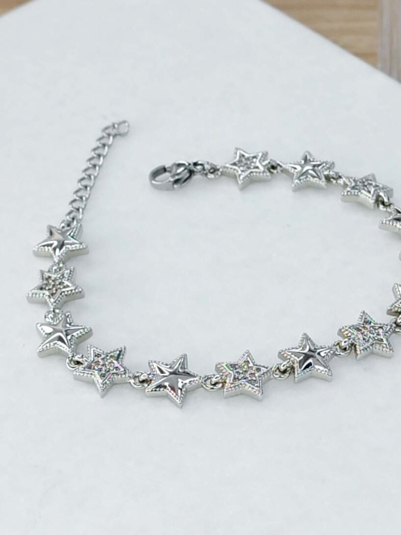 Stars stainless steel bracelet