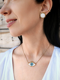 Miyuki eye no2 necklace