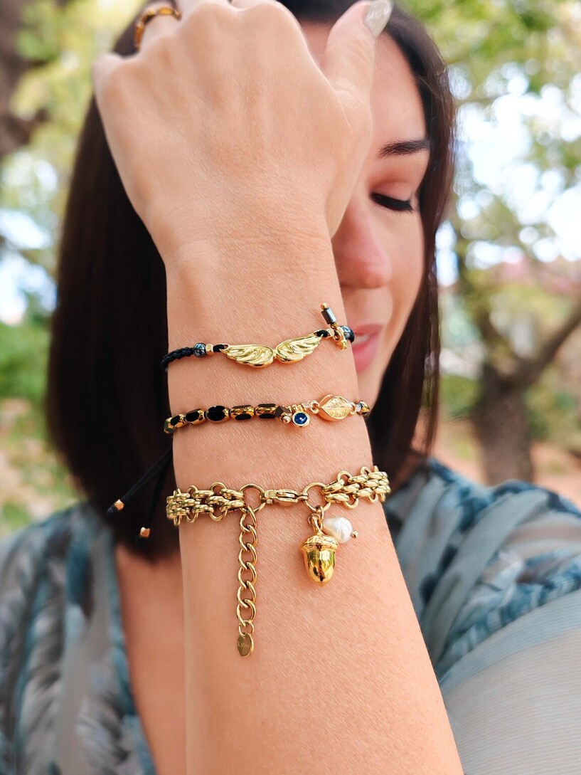 Acorn bracelet 