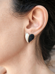 Dalmatian stainless steel earrings