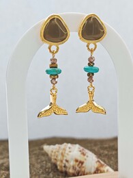 Mermaid earrings 