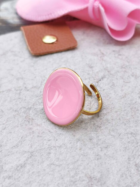 Candy stainless steel ring