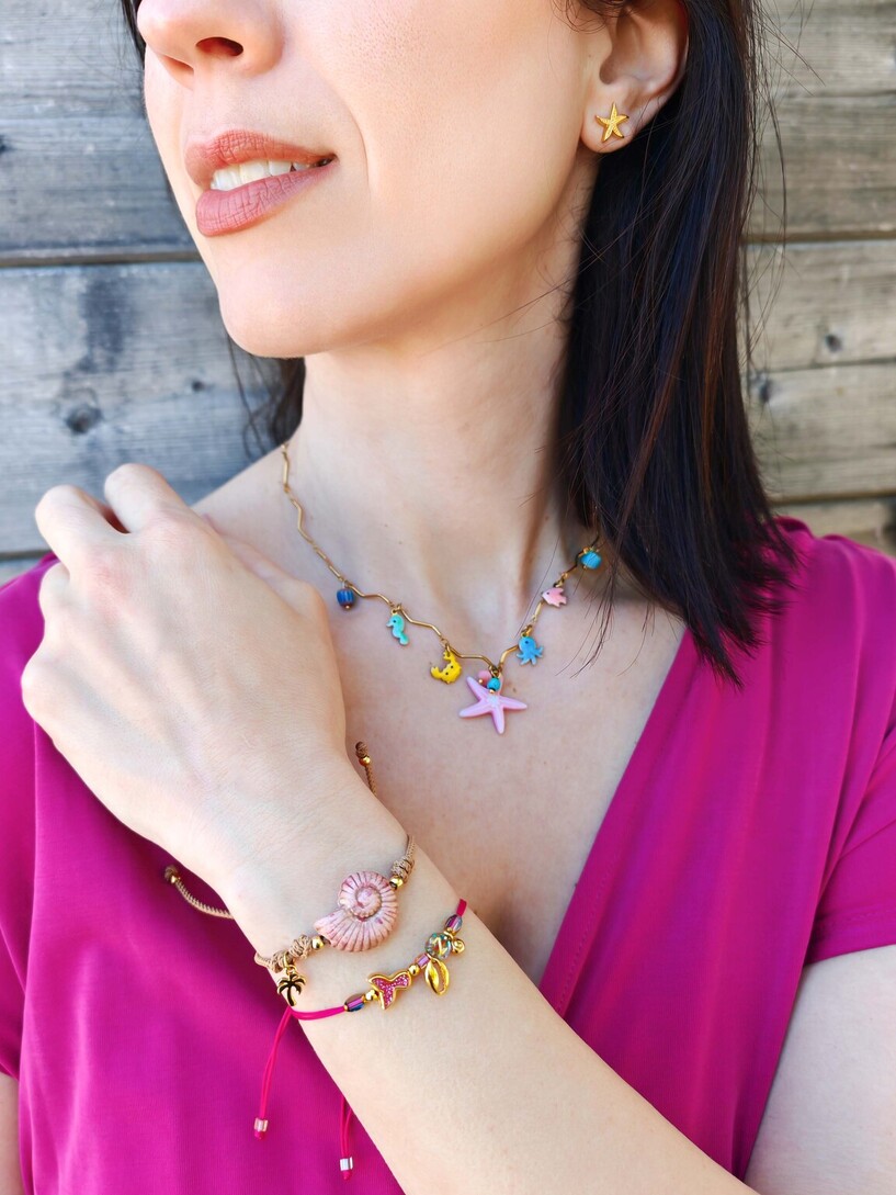 Sea life necklace