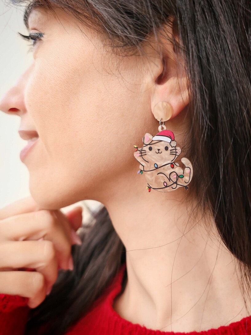 Catmas earrings