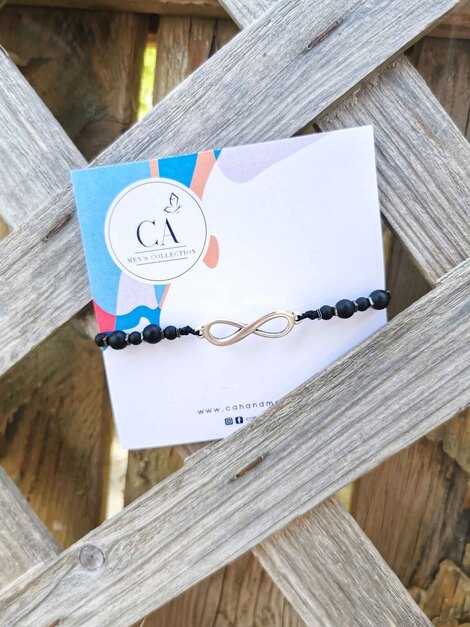 Infinity men bracelet