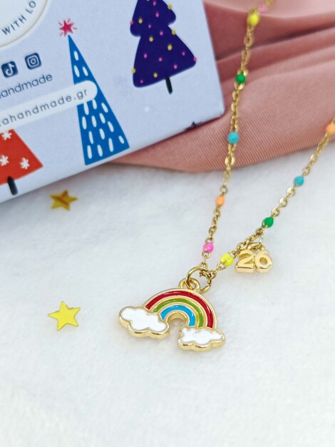 Rainbow necklace