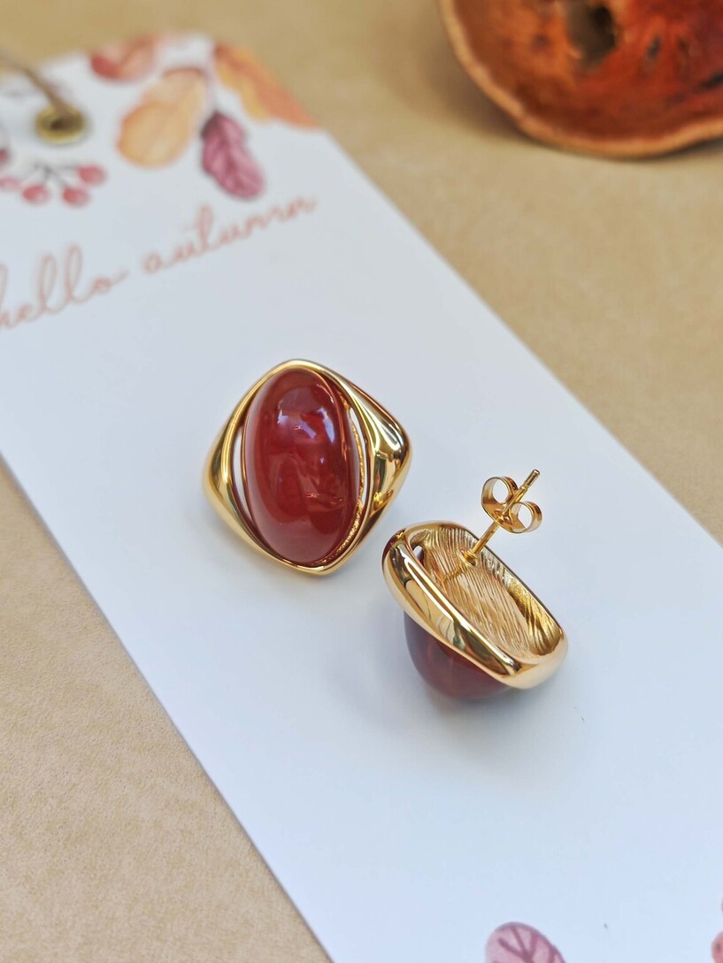 Wine earrings 