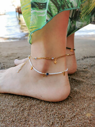 Amorgos stainless steel anklet