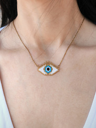 Miyuki eye no2 necklace