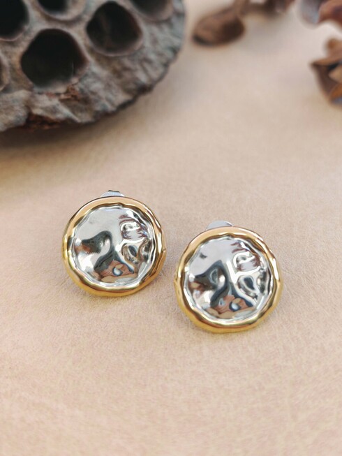 Vinyl earrings 