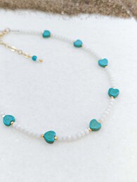 Hearts anklet 