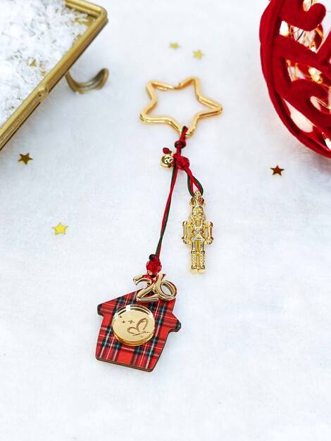Cozy Xmas Keychain