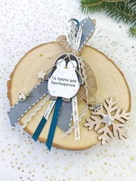 Little boy penguin charm