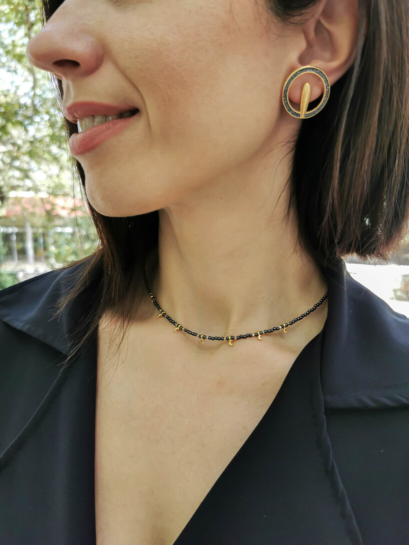 Night sky necklace