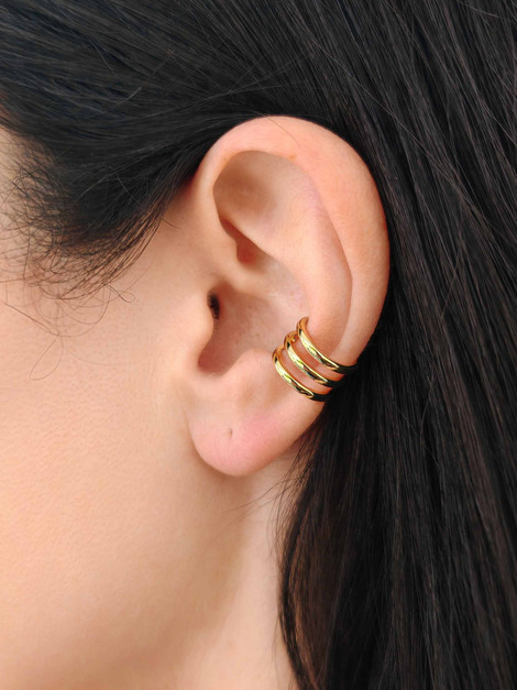 Lines golden cuff