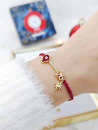 Pomegranate bracelet