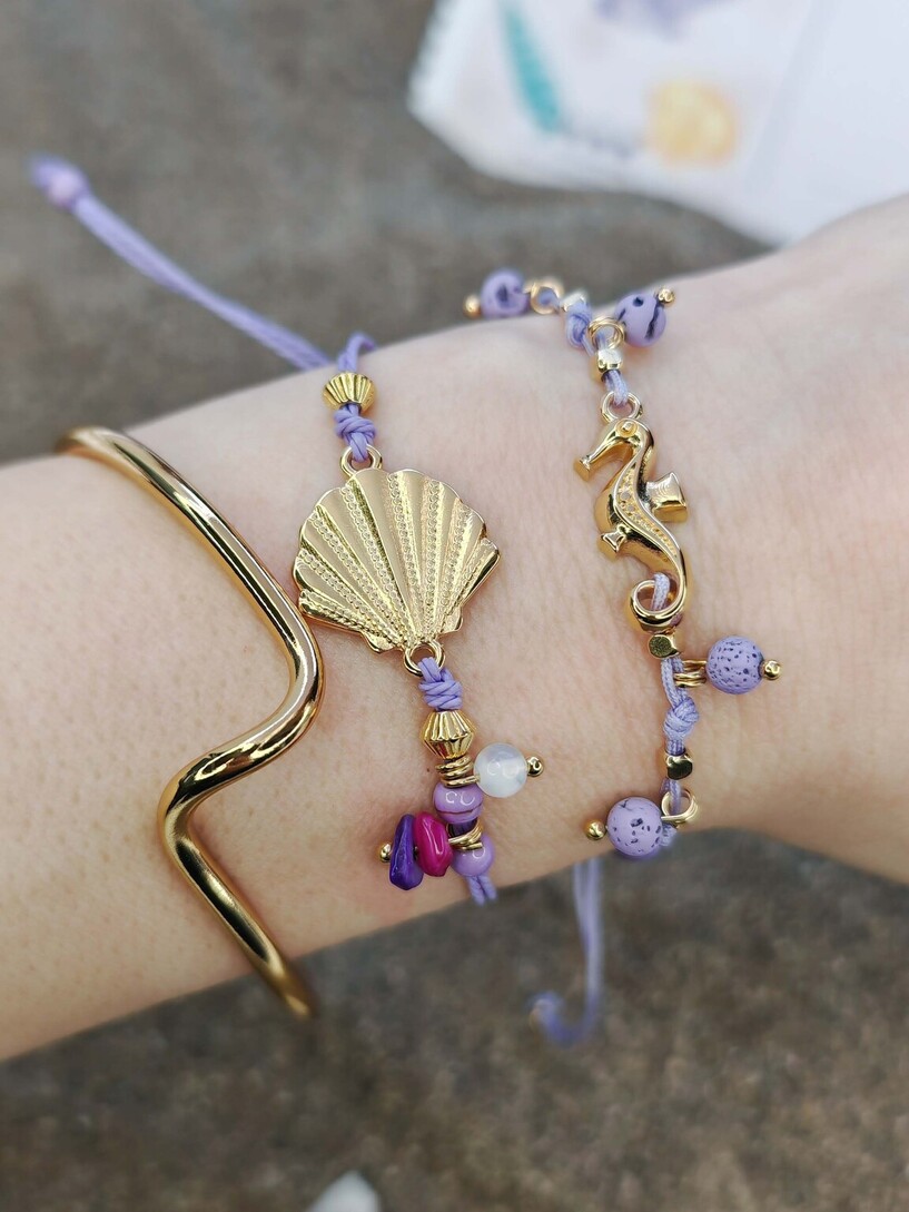 Seahorse bracelet