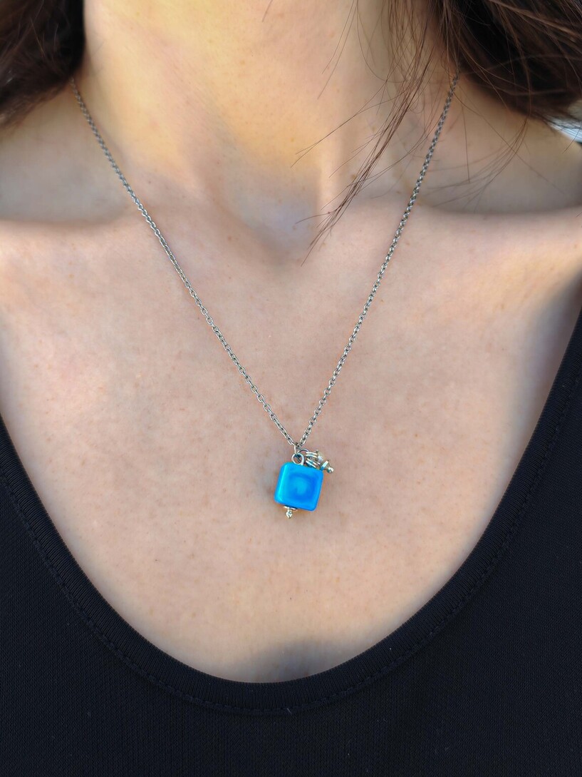 Cube necklace