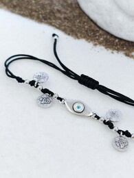 Gypsy eye bracelet