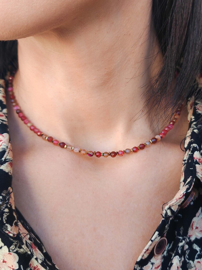 Agate necklace 