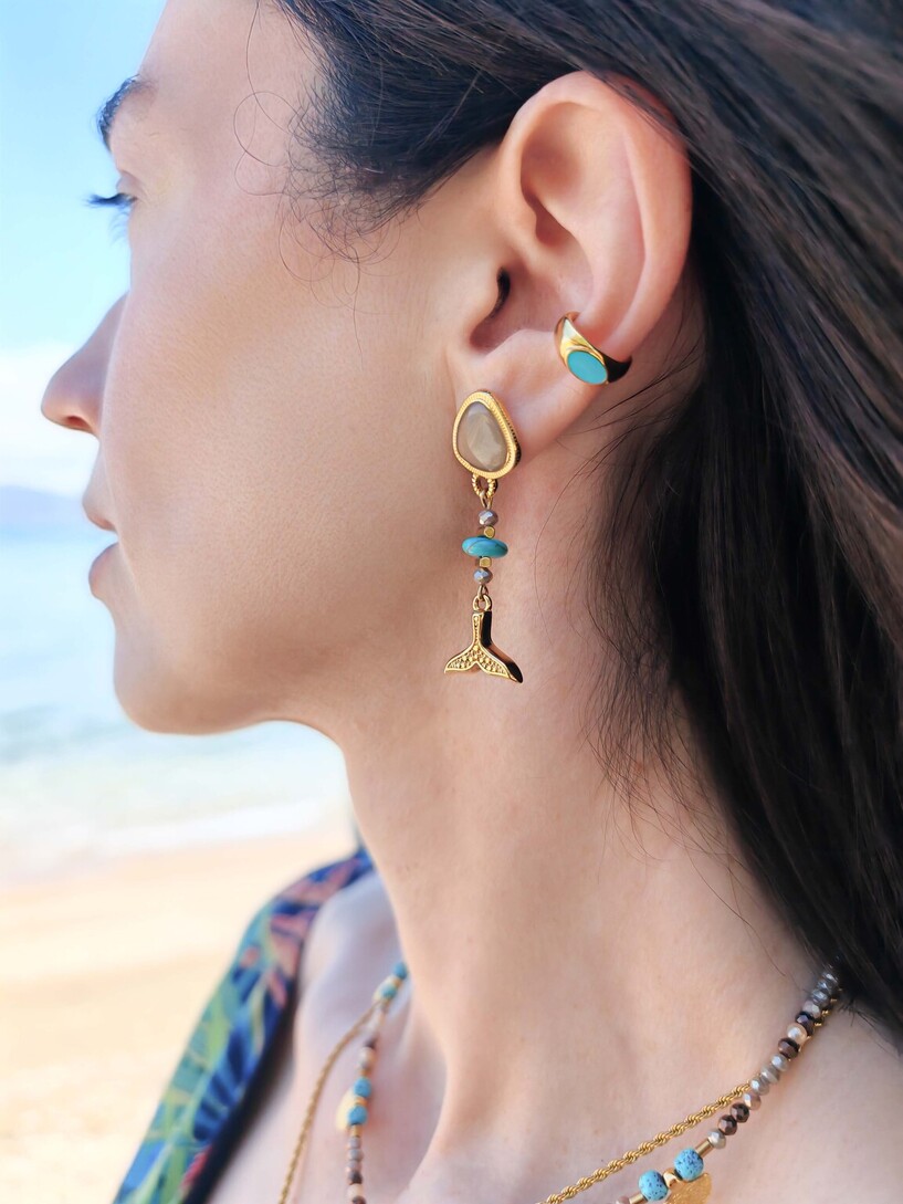 Mermaid earrings 