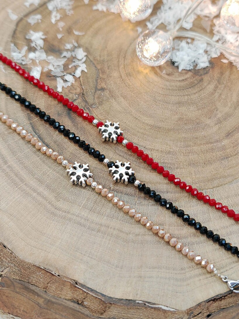 Snowflake bracelet