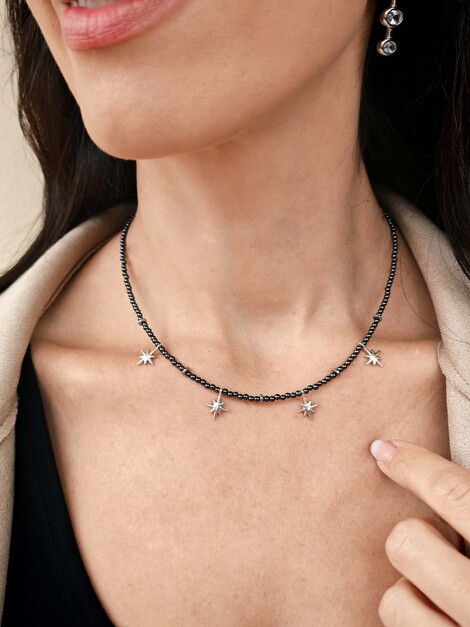V necklace