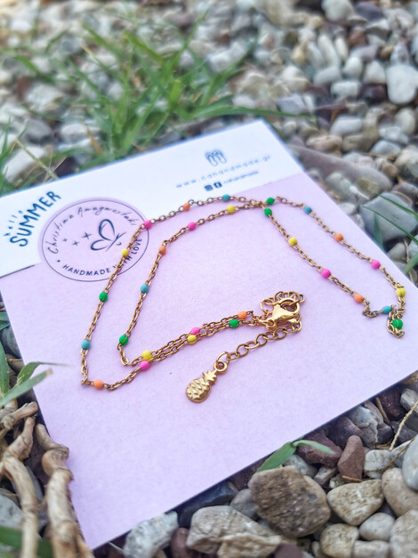 Candy rosario necklace