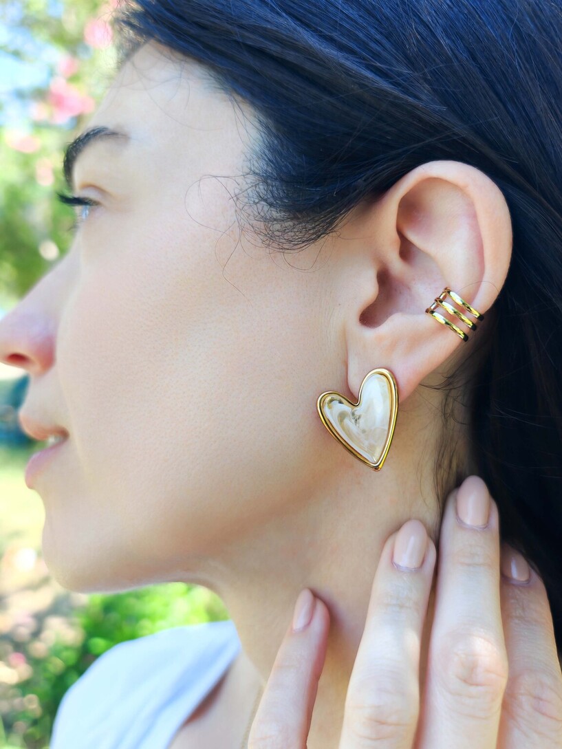 Corazon earrings