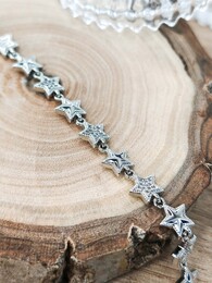 Stars stainless steel bracelet