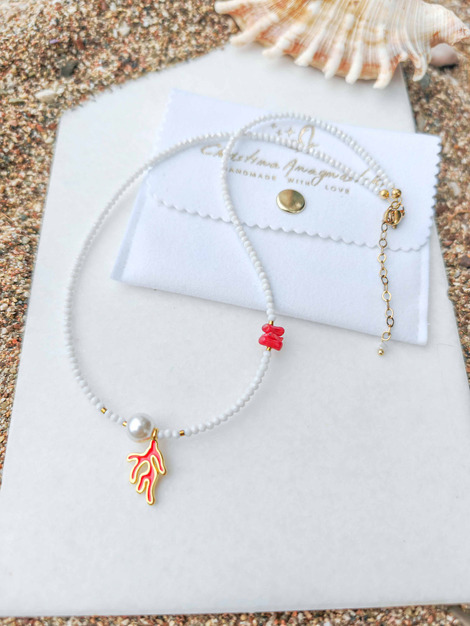 Coral sea necklace