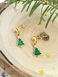 Oh Christmas tree earrings