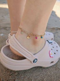 Double chain anklet