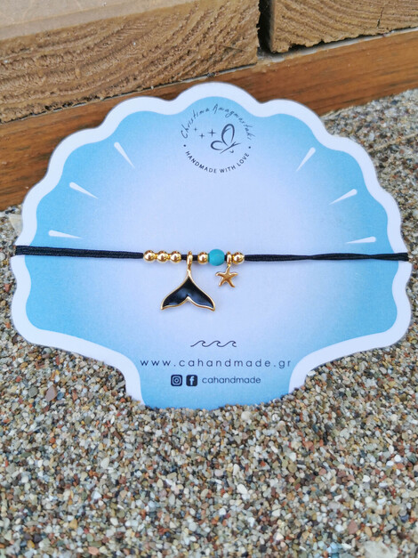 Black mermaid bracelet