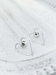 Silver hearts set