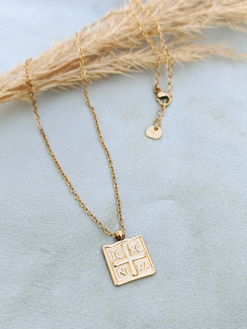 Believe stainless steel necklace