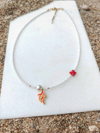 Coral sea necklace