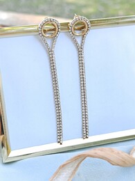 Oscar stainless steel earrings