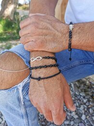 Infinity men bracelet