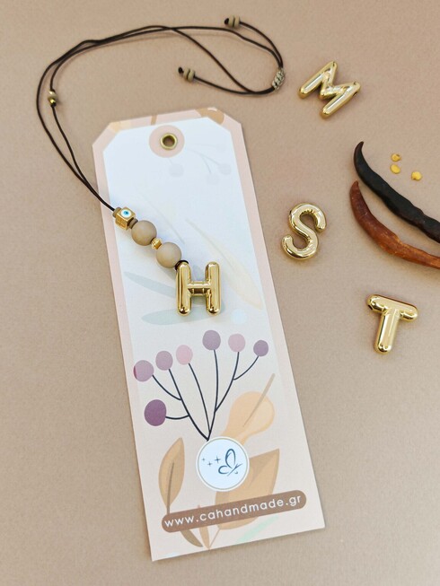 Monogram car charm 