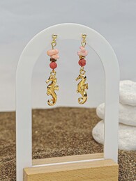 Seahorse earrings 