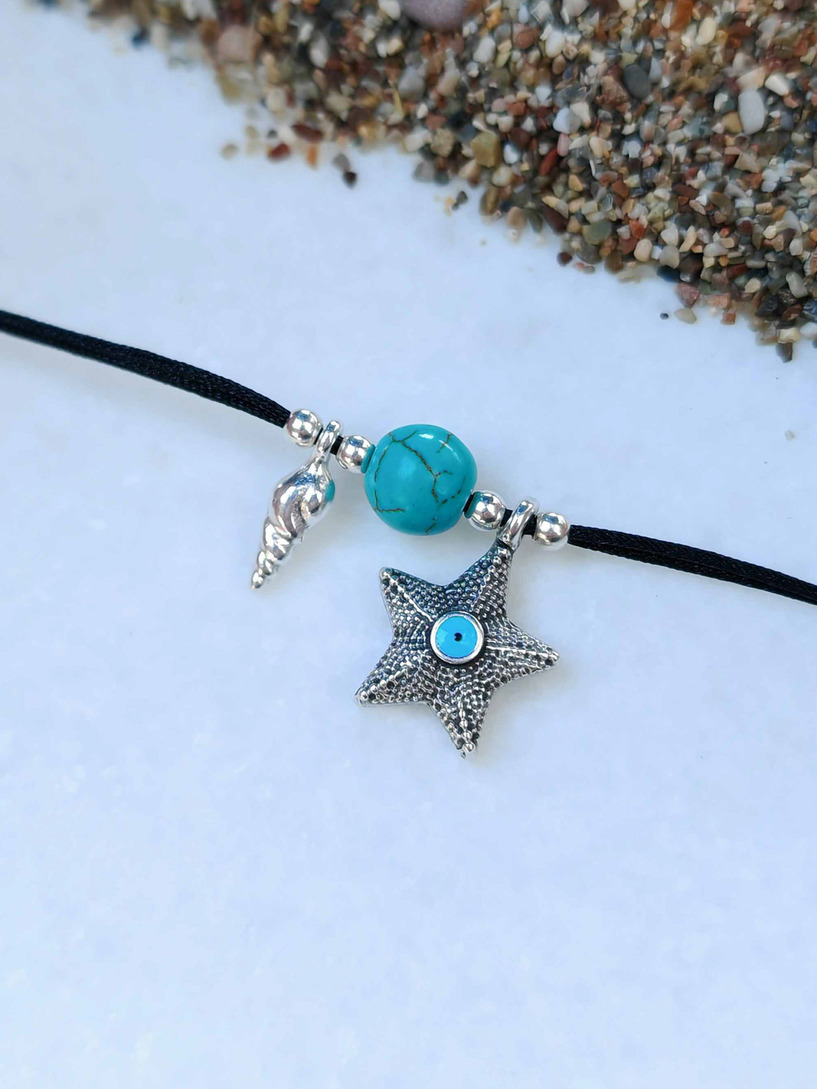 Starfish anklet