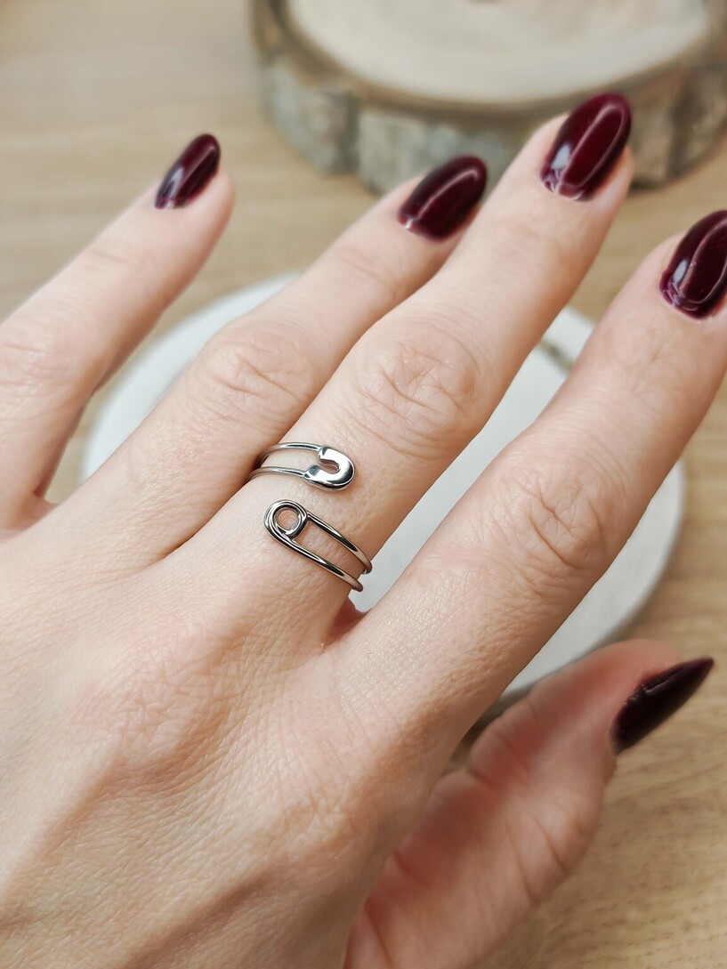 Pin stainless steel ring