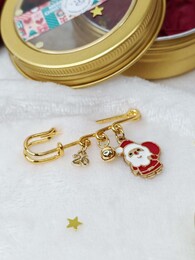 Santa Brooch