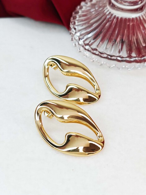 Universe stainless steel earrings