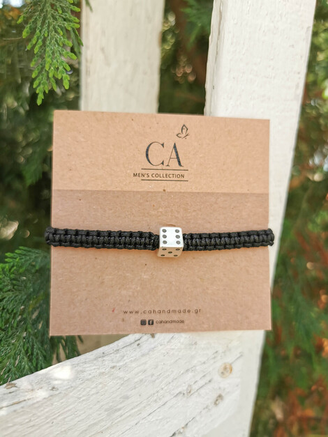 Dice for him bracelet