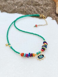 Palette necklace