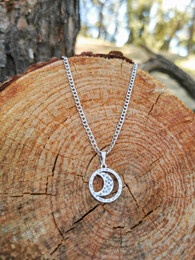 Moon necklace
