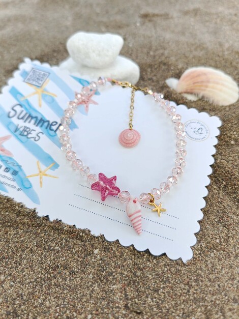 Pink dream anklet 